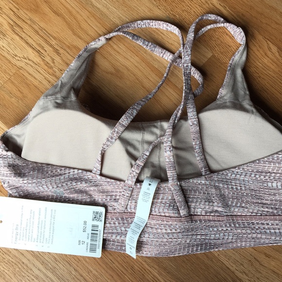 Size 12 NWT Lululemon Energy Bra - Picture 8 of 8